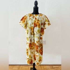 Dries Van Noten Floral Sheath Dress Luxury Designer Formal Women’s M